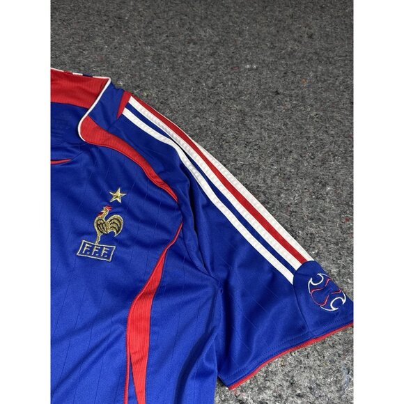 France 2006 World Cup Home Jersey Men’s Large Adidas - Picture 5 of 9